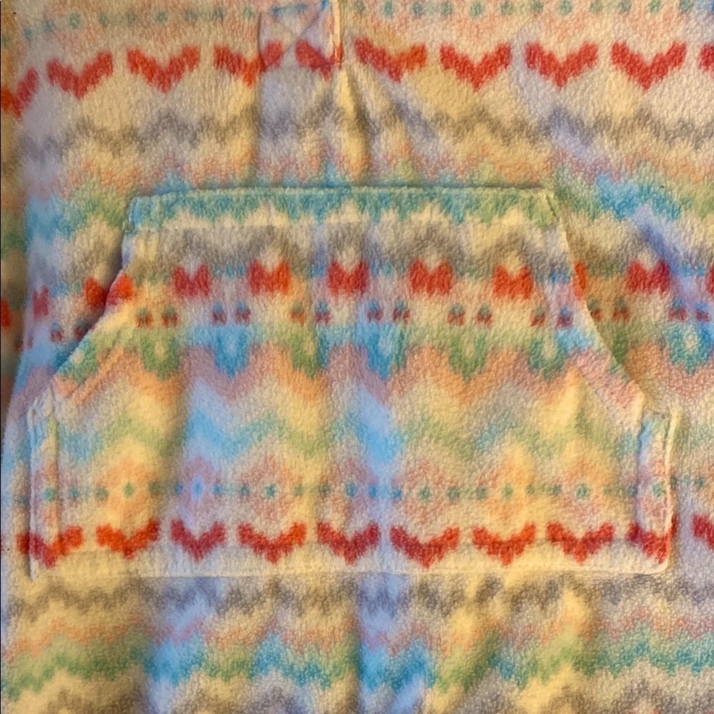 Carter's Colorful Patterned One Piece Fleece 3M - Picture 5 of 8